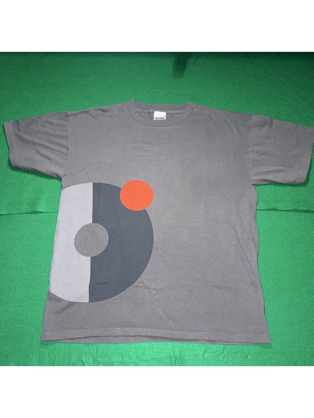 Vintage 90s Sony Promo Graphic T Shirt Curk Sport Gray Large Tech Employee
